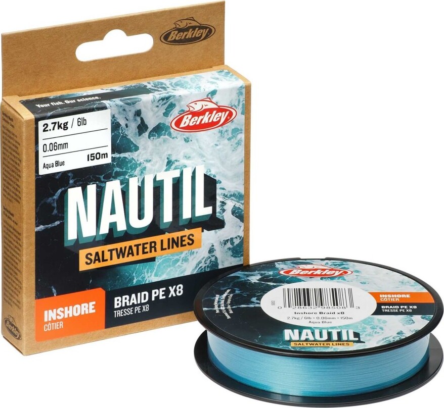 Berkley Nautil Saltwater Braid PE X8 300m