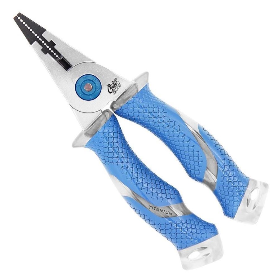 Cuda Titanium Bonded 7.5" Pliers & Sheath