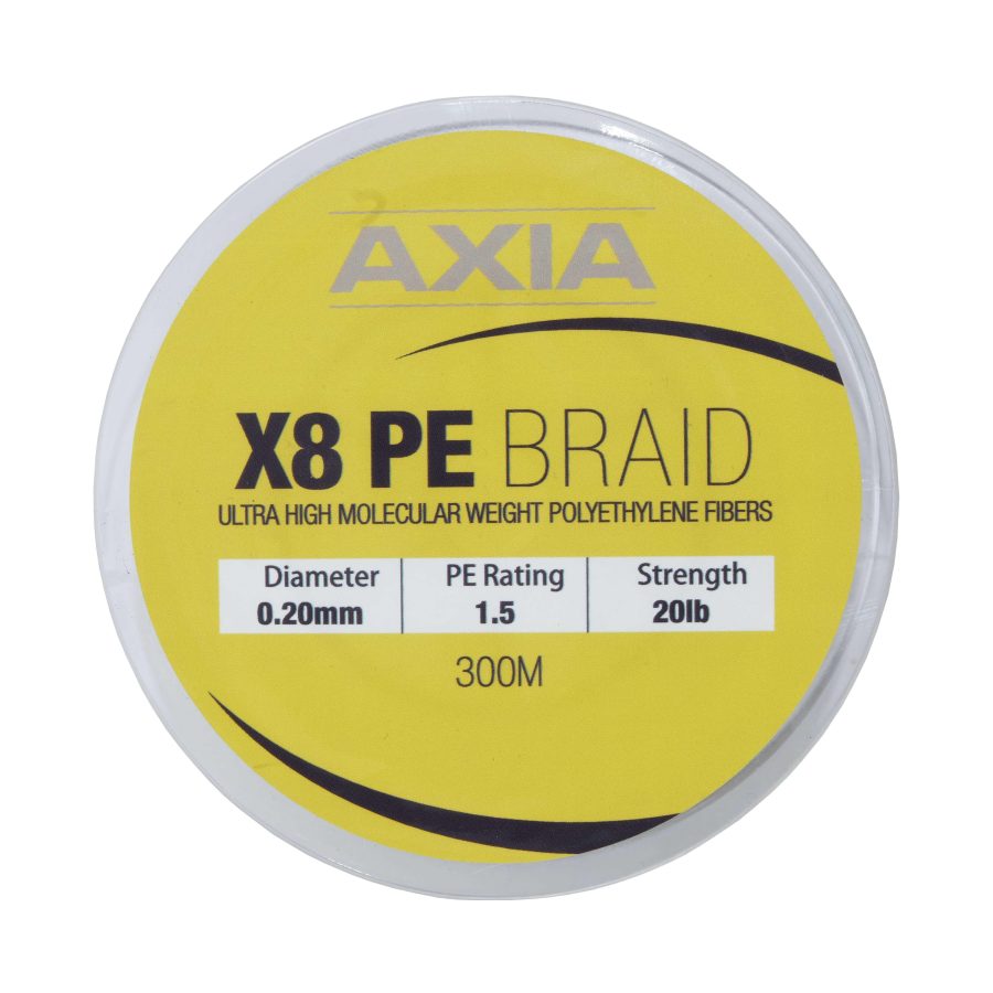 AXIA X8 PE Braid 2000m Moss Green