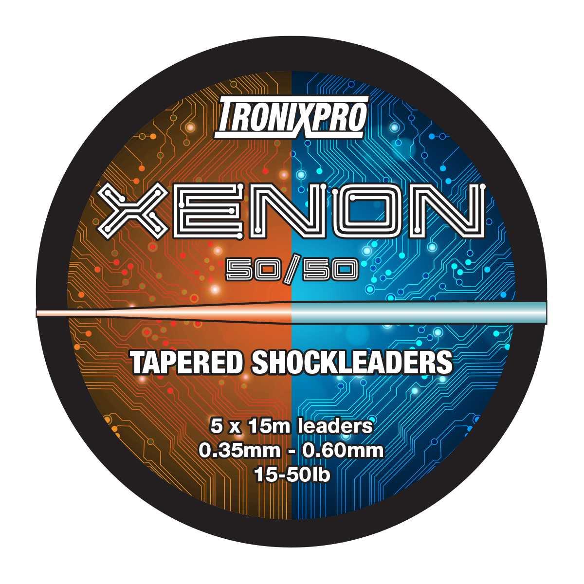 Tronixpro Xenon Tapered Leader 50/50