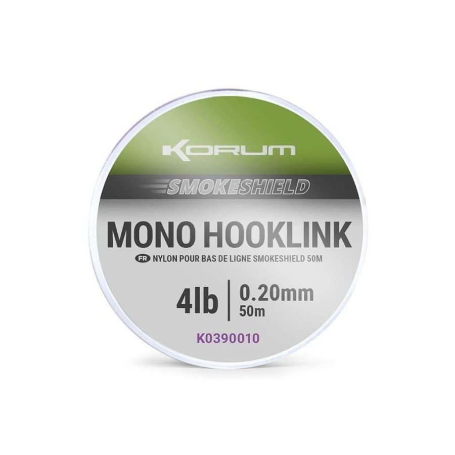 Korum Smokeshield Mono Hooklink 50m