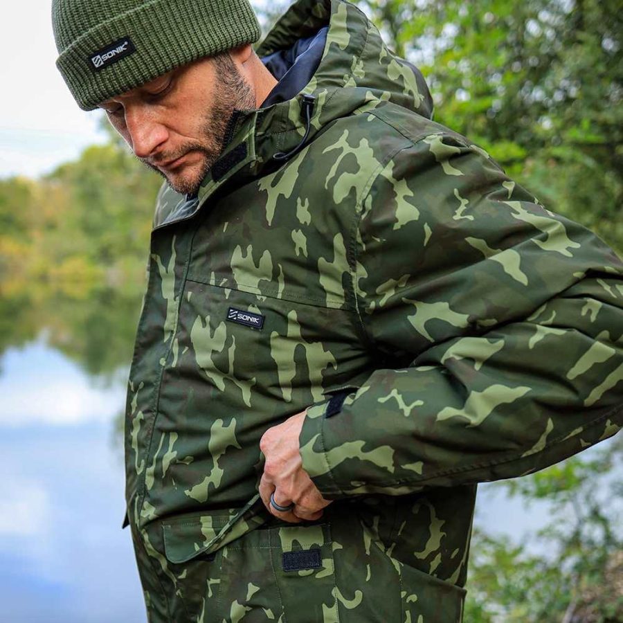 Sonik Sonik Heavy Weight Padded Jacket Camo