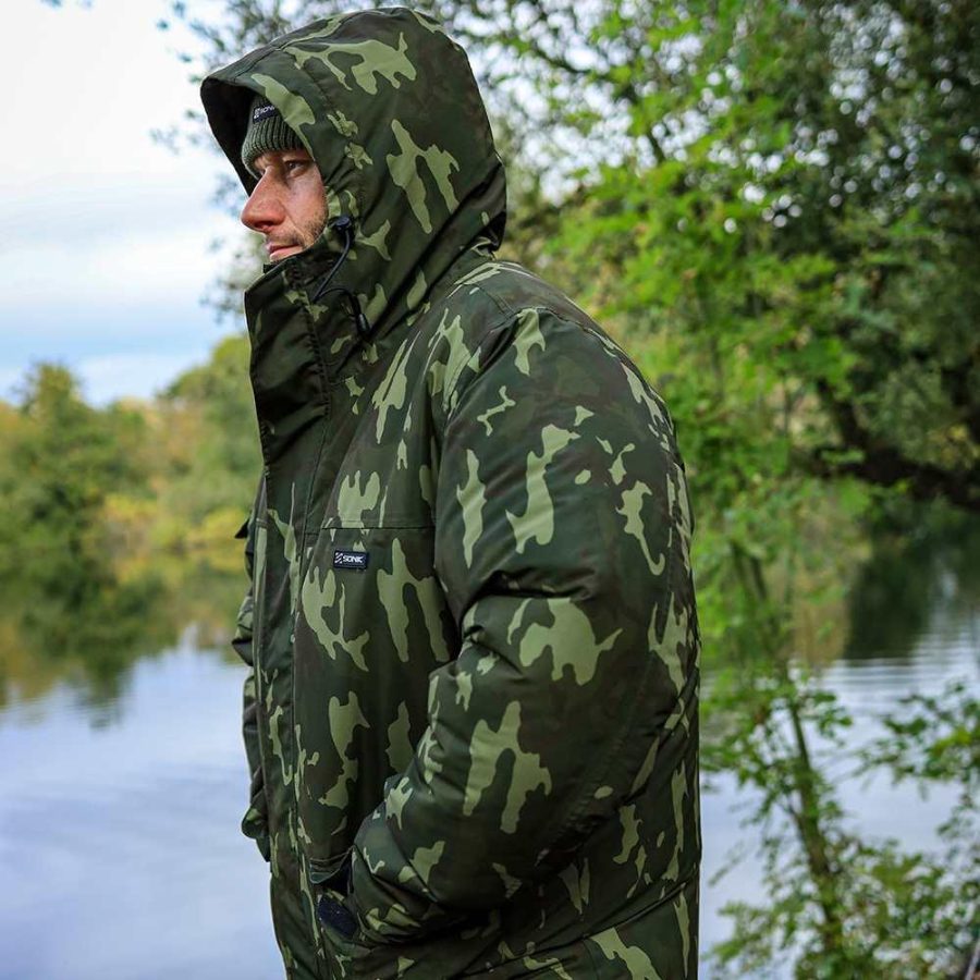 Sonik Sonik Heavy Weight Padded Jacket Camo - Image 2