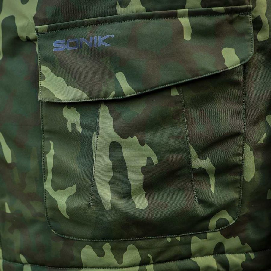 Sonik Sonik Heavy Weight Padded Jacket Camo - Image 4