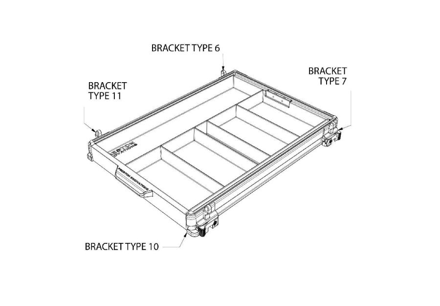 Preston Innovations Inception Mag Lok - Deep Side Drawer Unit