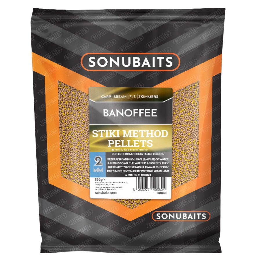 Sonu Baits Stiki Method Pellets Banoffe 2mm