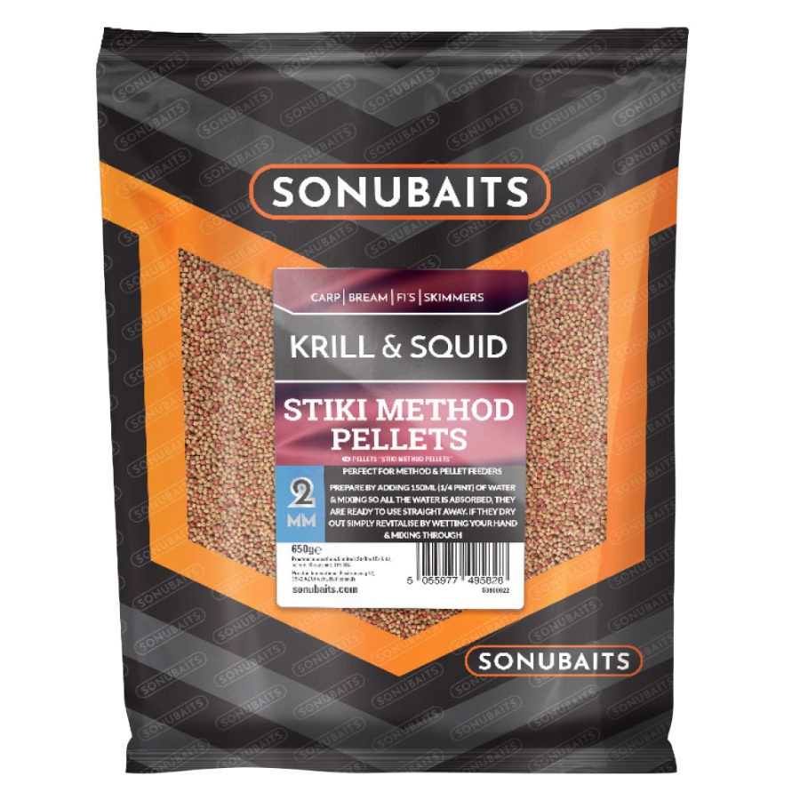 Sonu Baits Stiki Method Pellets Krill and Squid 2mm