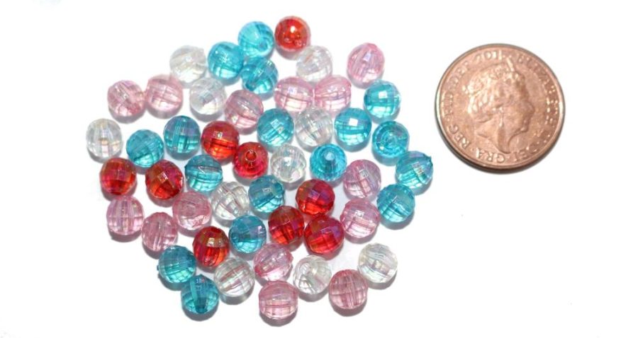 Sakuma Shimmer Beads 6mm (50 Per Pack)