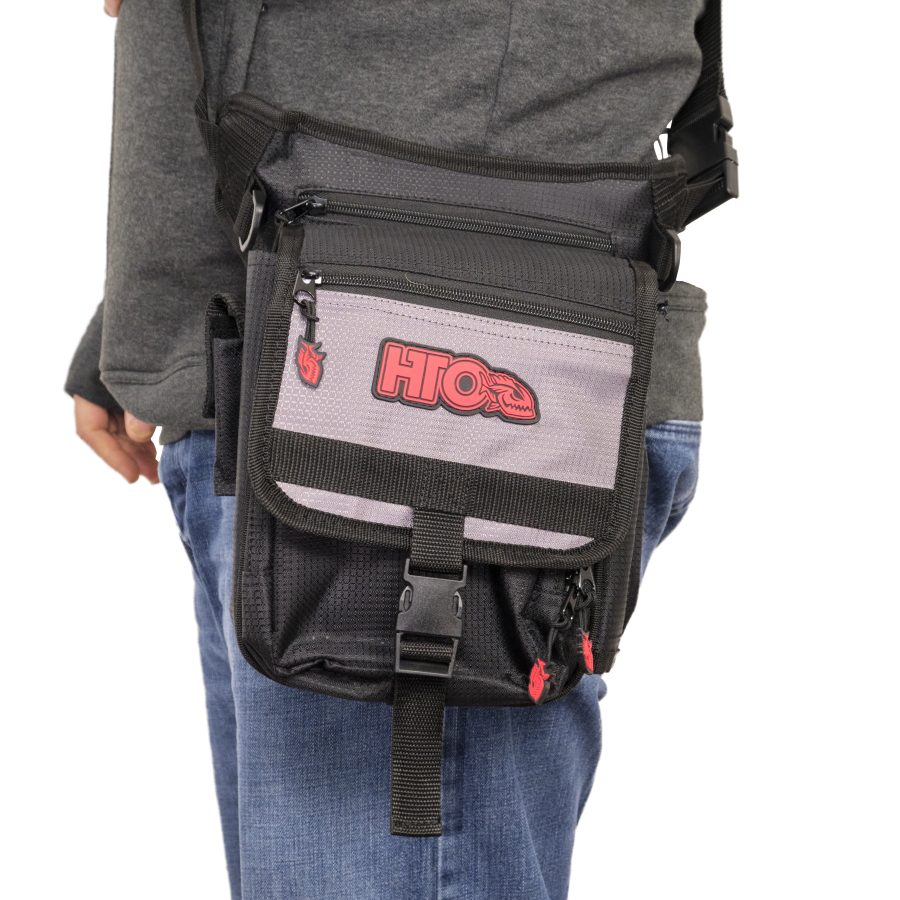 HTO Hip Bag - Black/Grey - Image 6