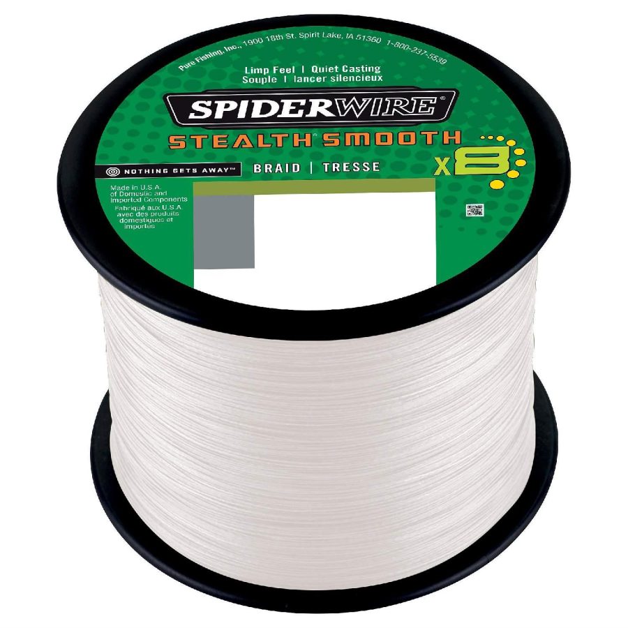 SpiderWire Stealth Smooth8 Braid White 2000m