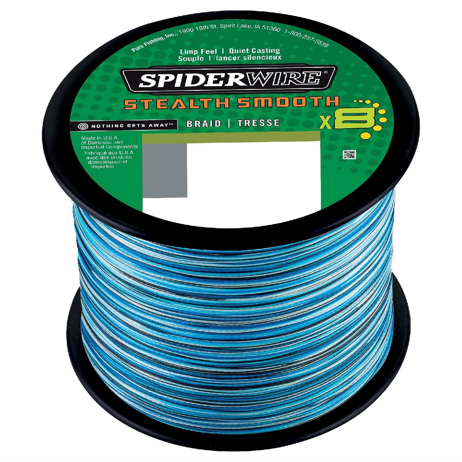 Spiderwire Spider Wire Stealth Braid-Moss Green, 20 lb - Pike Frenzy