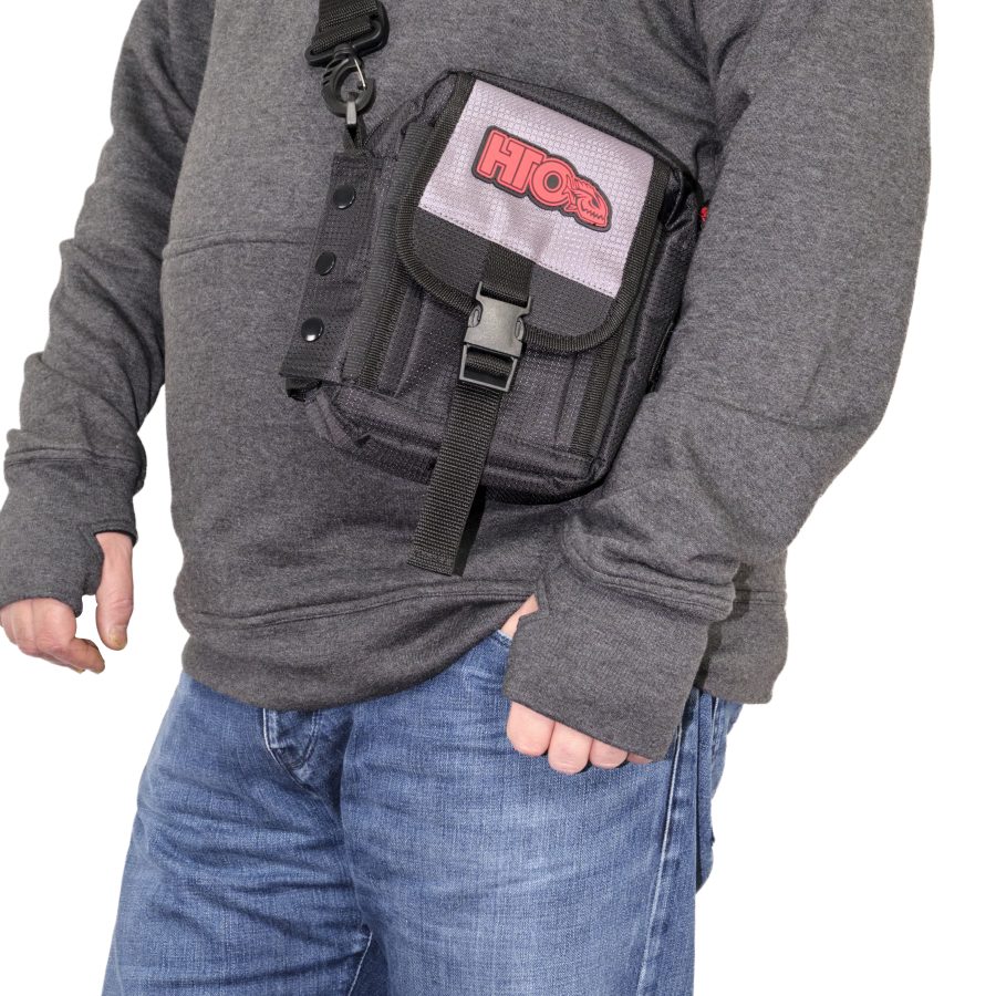 HTO Light Game Bag - Black/Grey - Image 6