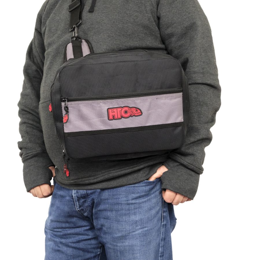 HTO Sling Bag - Black/Grey - Image 8