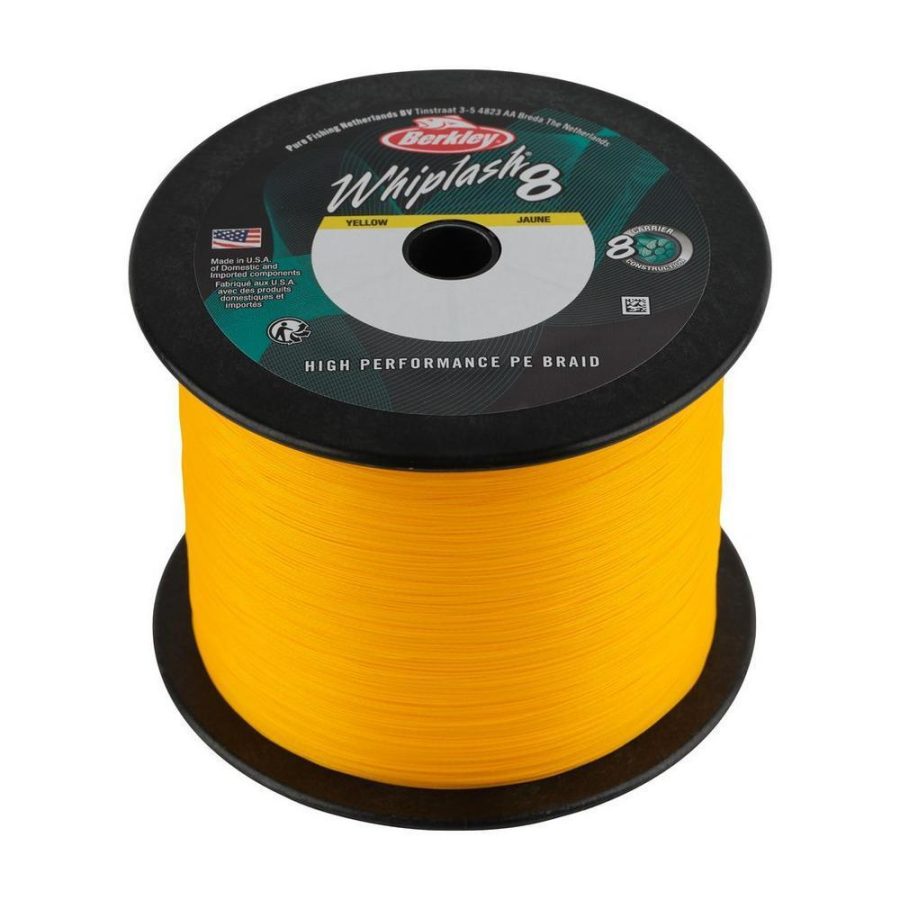 Berkley Whiplash 8 Braid Yellow 2000m