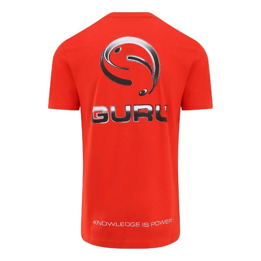 Guru Semi Logo Tee Red - Image 2