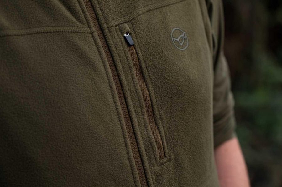 Korda Kore Fleece Gilet Olive - Image 3