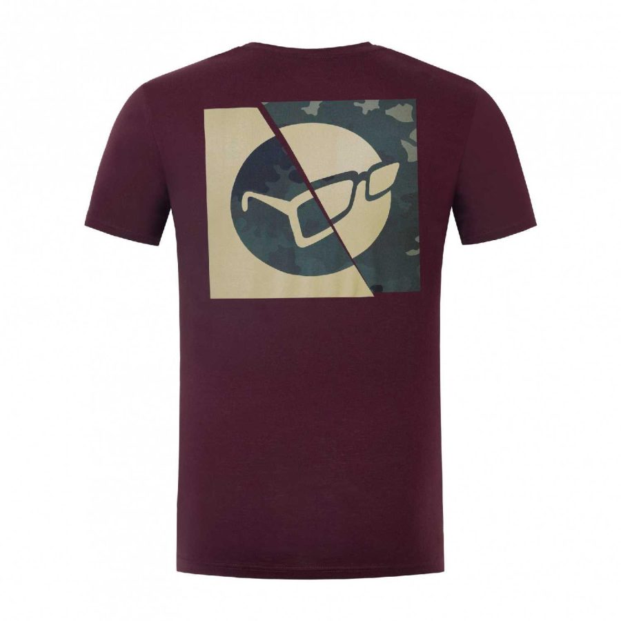 Korda Ltd Edition Split Tee Burgundy - Image 2