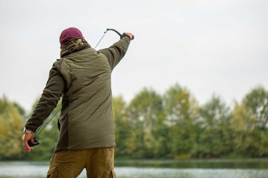 Korda Hybrid Jacket - Olive - Image 2