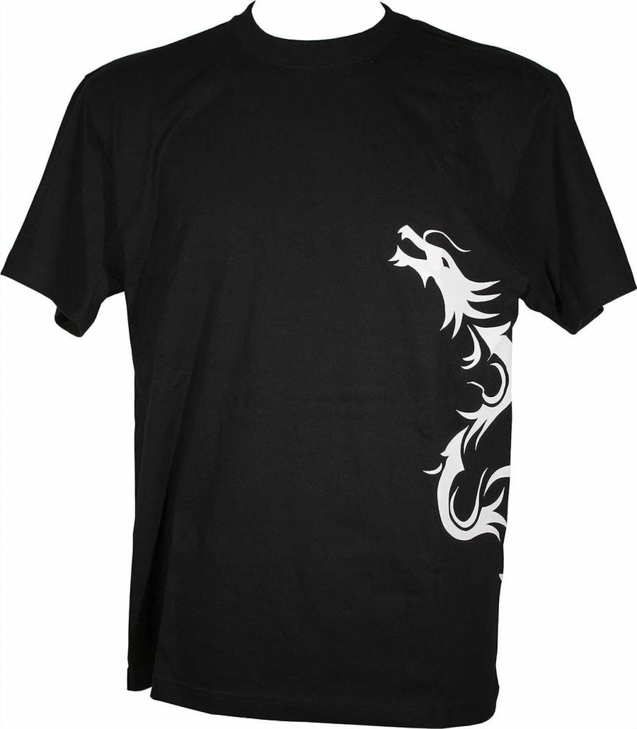 Tenryu White Dragon T-Shirt - Black