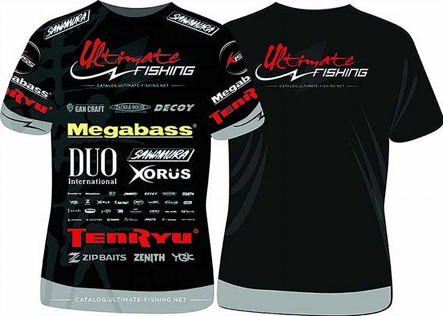 Ultimate Fishing Competition Evo T-Shirt - Black