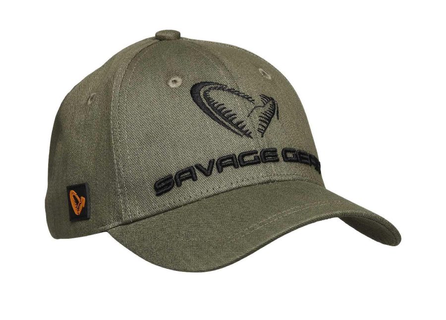 Savage Gear Catch Cap Onesize Olive Green Melange