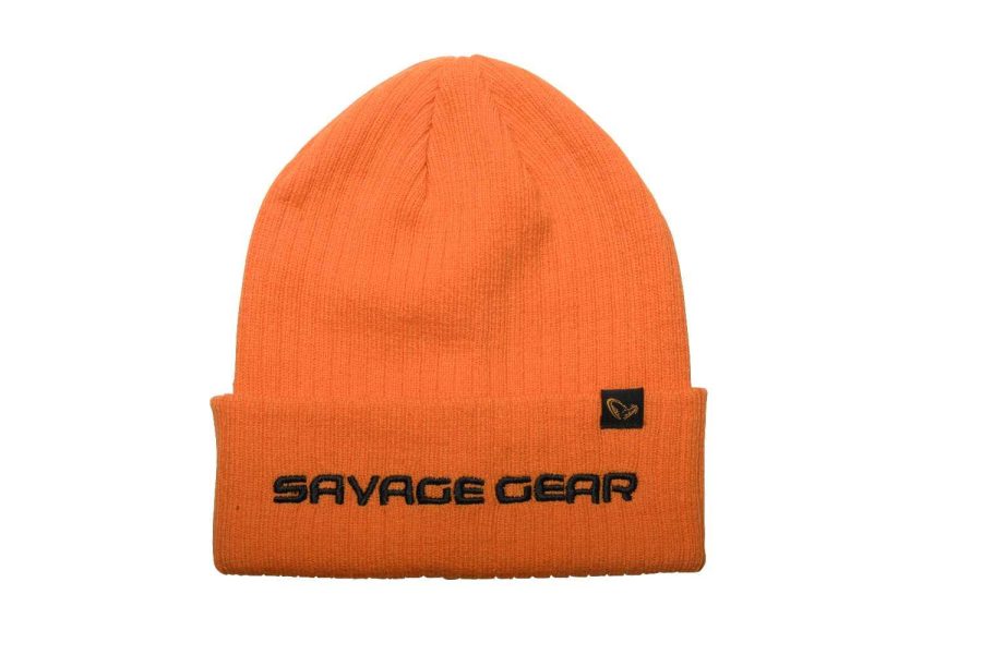 Savage Gear Fold-Up Beanie One Size Sun Orange