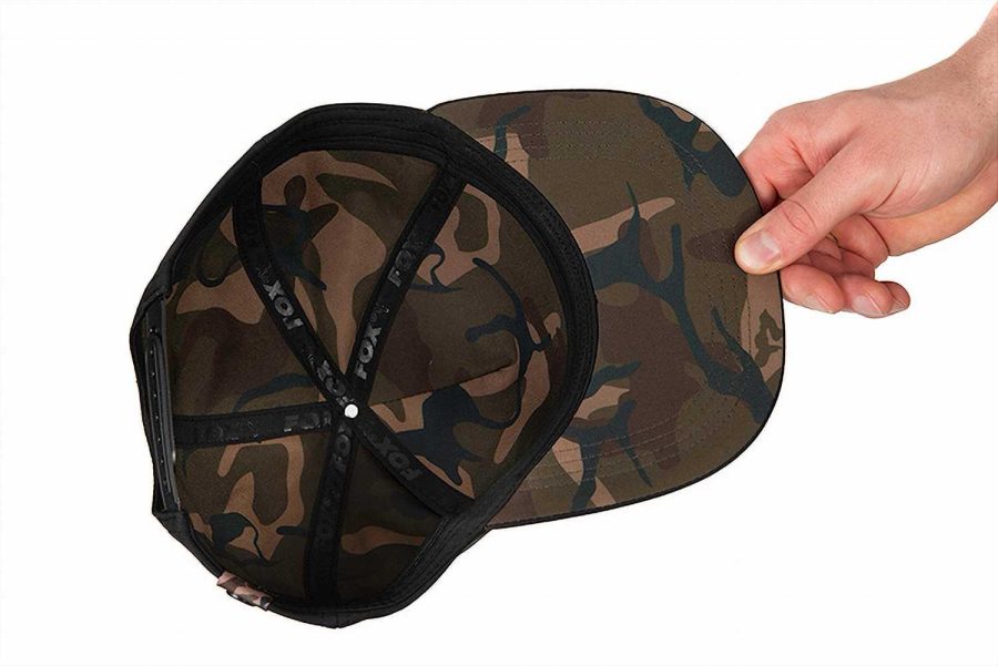 Fox Black / Camo Snapback Hat - Image 7