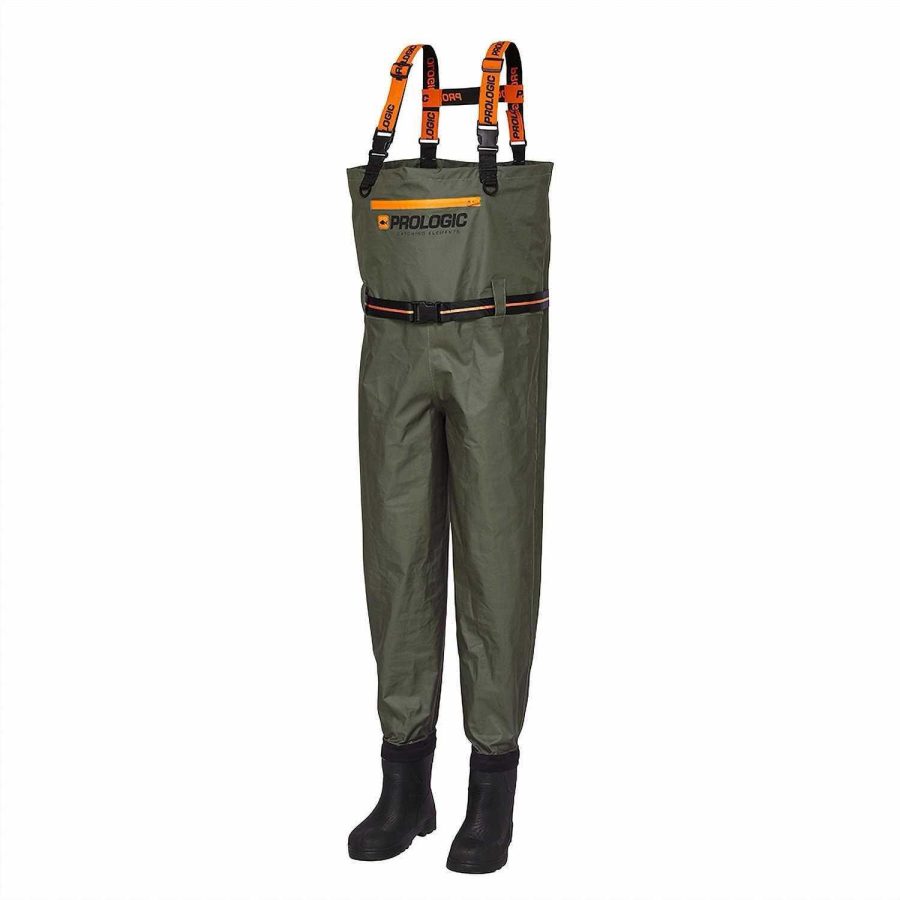 Prologic Inspire Chest Bootfoot Wader Eva Sole - Green