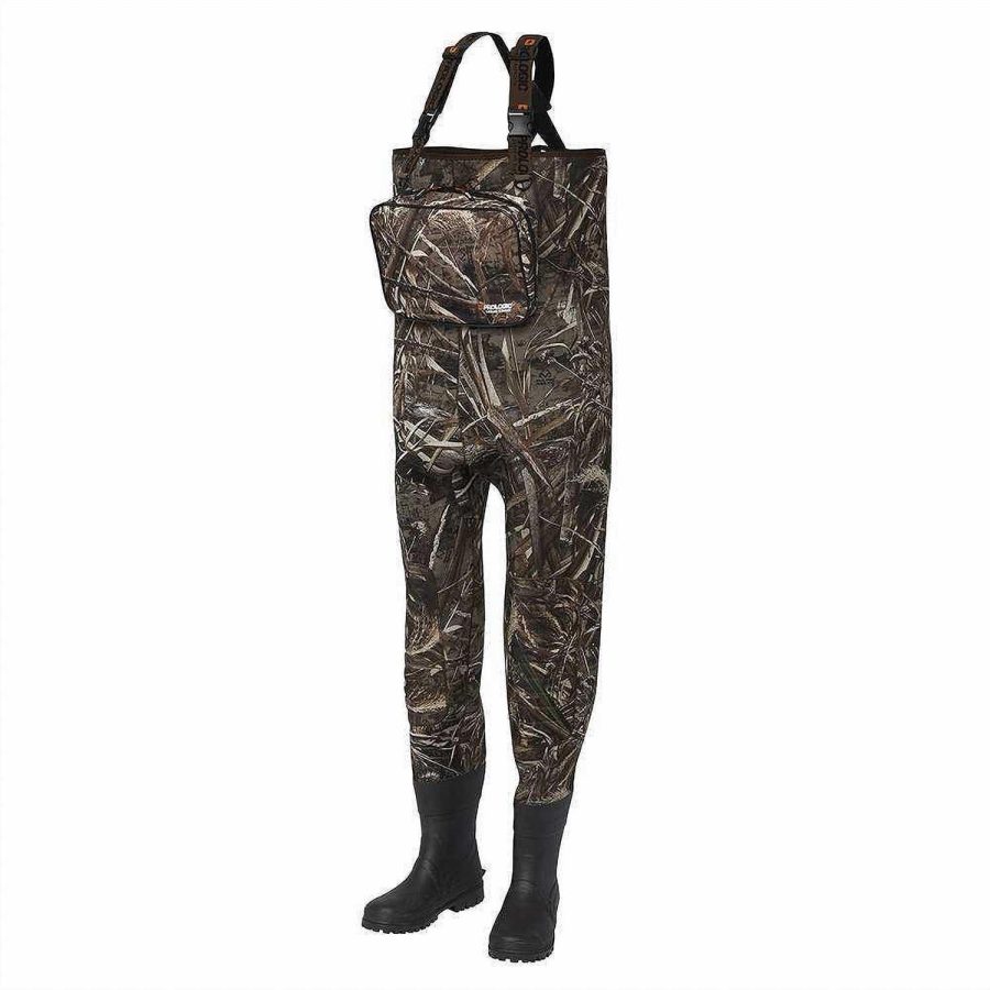 Prologic MAX5 XPO Neoprene Chest Wader Bootfoot Cleated - Camo