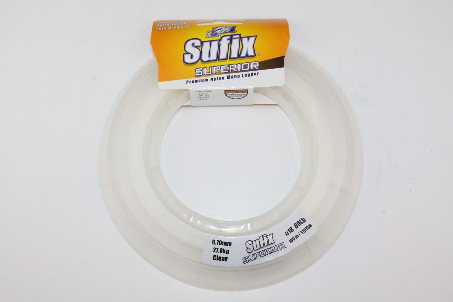 Sufix Superior Mono Leader 60lb/27kg 0.70mm 100M