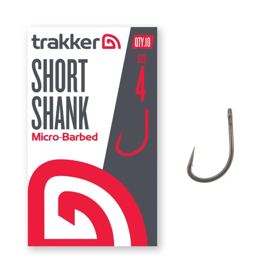 Trakker Short Shank Hooks Micro Barbed