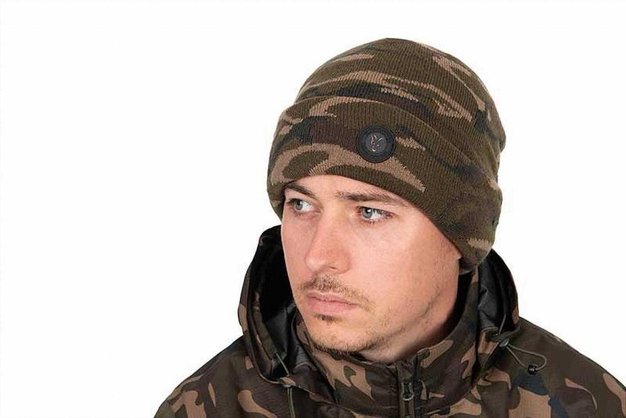 Fox Camo Sherpa Tec Beanie - Image 3