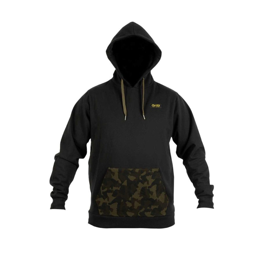 Avid Carp Minimal Hoodie Black