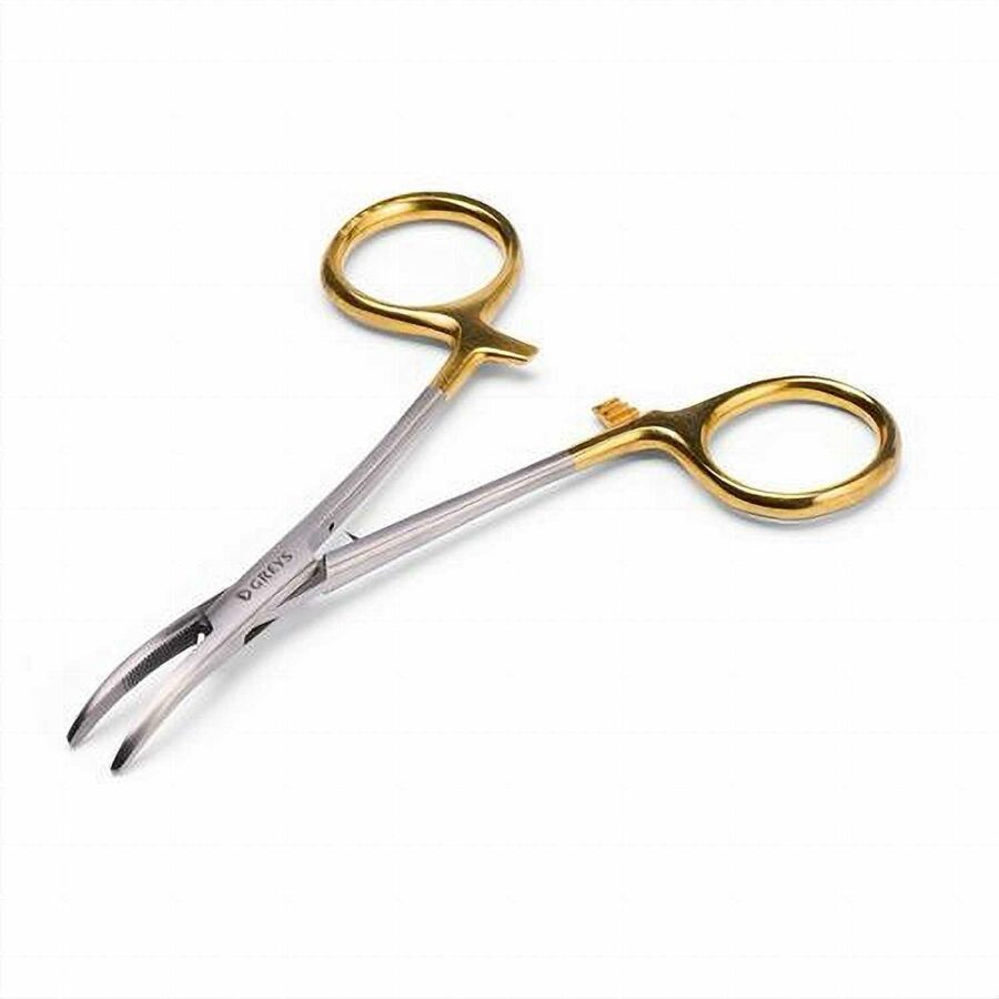 Greys Forceps Curved 5.5"