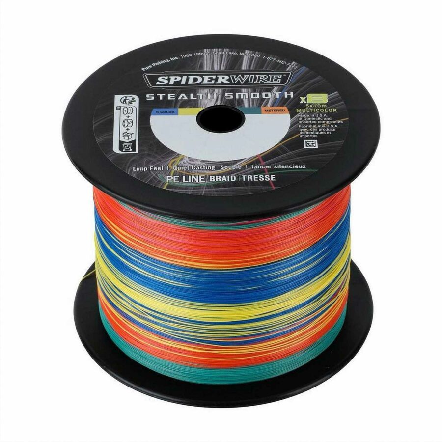 Spiderwire Stealth Smooth Braid Multi Colour - 2000m