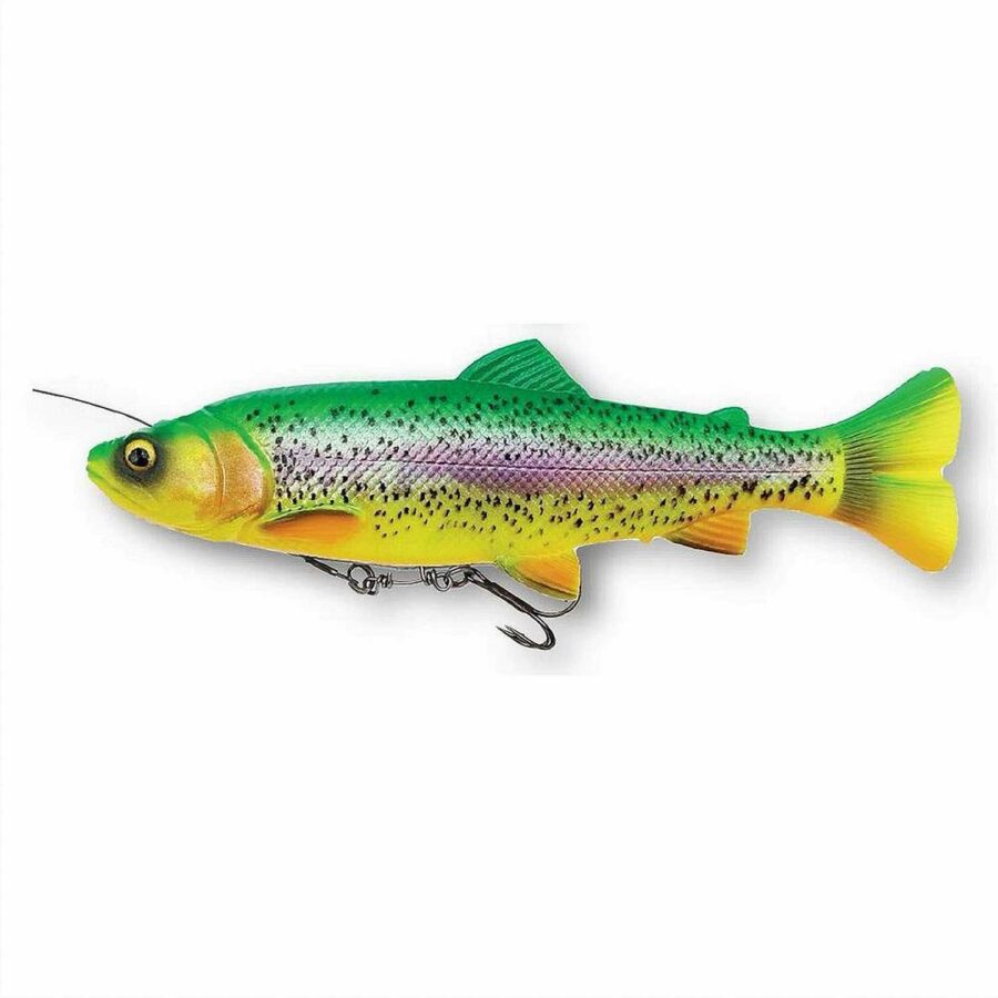 Savage Gear 4D Linethru Pulsetail Trout 20cm 102g Slow Sink Firetrout