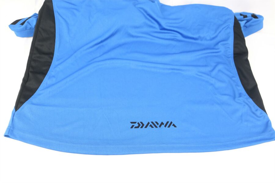 Daiwa D Vec Polo Shirt Blue - Image 4