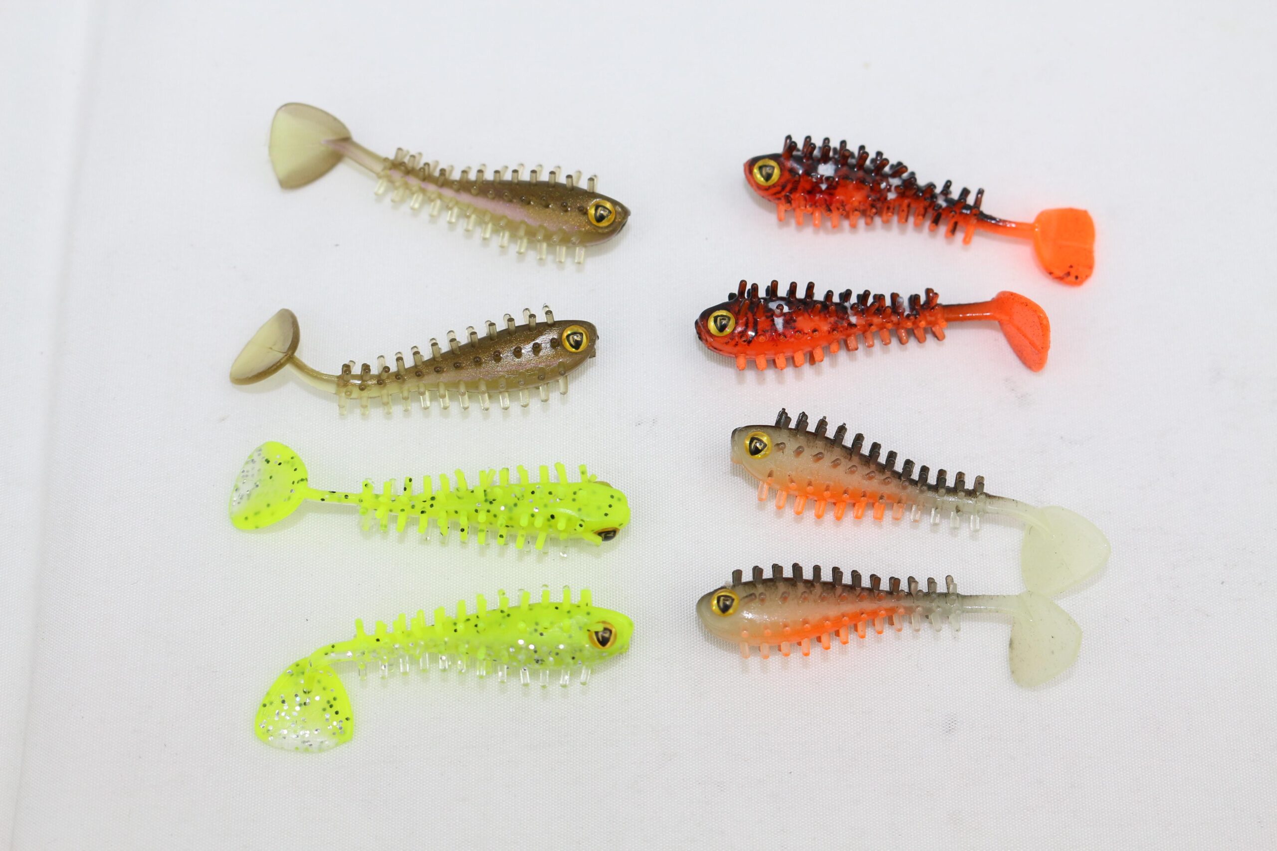 Fox Rage UV Micro Spikey Fry Pack - Soft Baits Fishing Lures