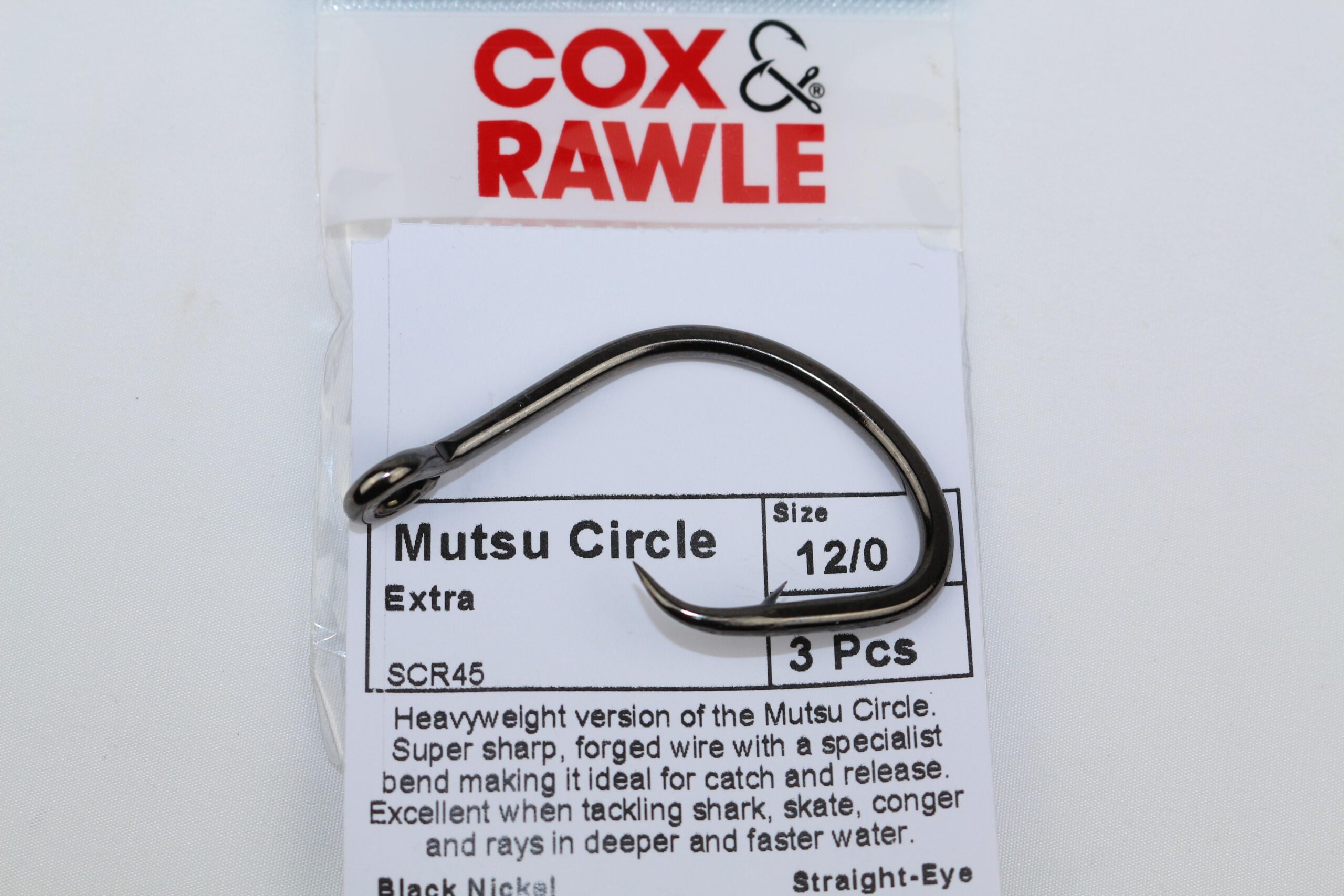 Cox & Rawle Mutsu Circle Hooks Size 12/0
