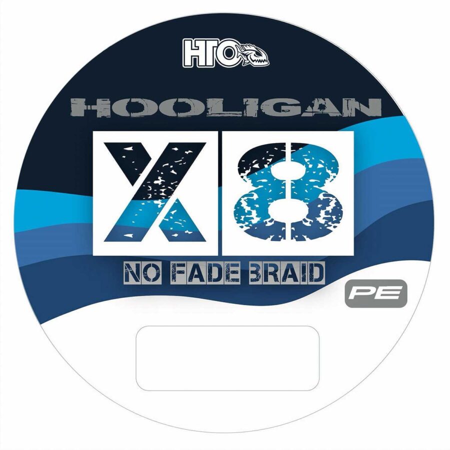 HTO Hooligan No Fade X8 Braid Red 150m