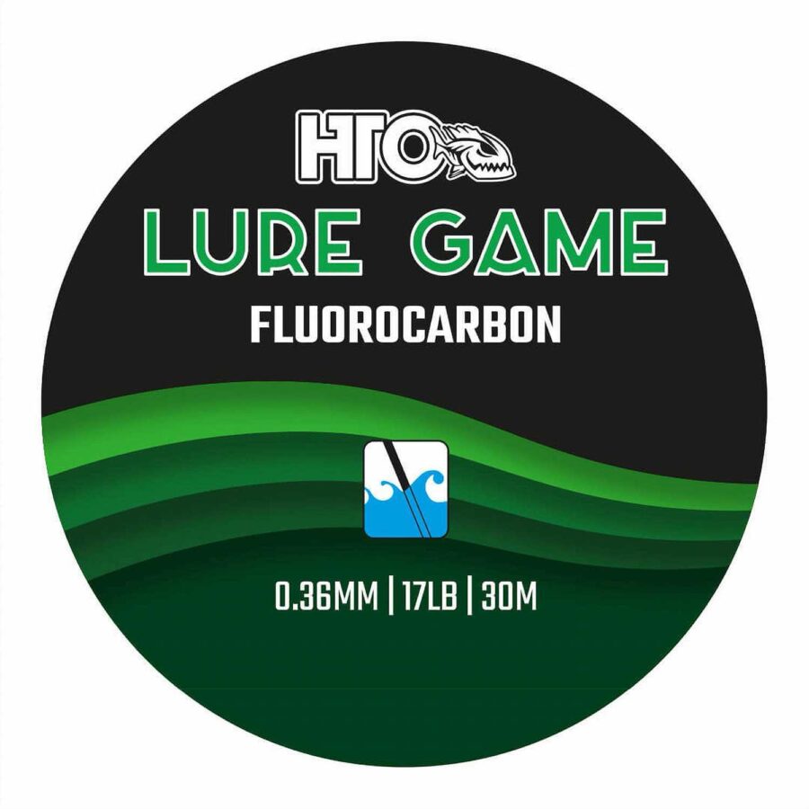 HTO Lure Game Fluorocarbon 30m - 0.36mm 17lb