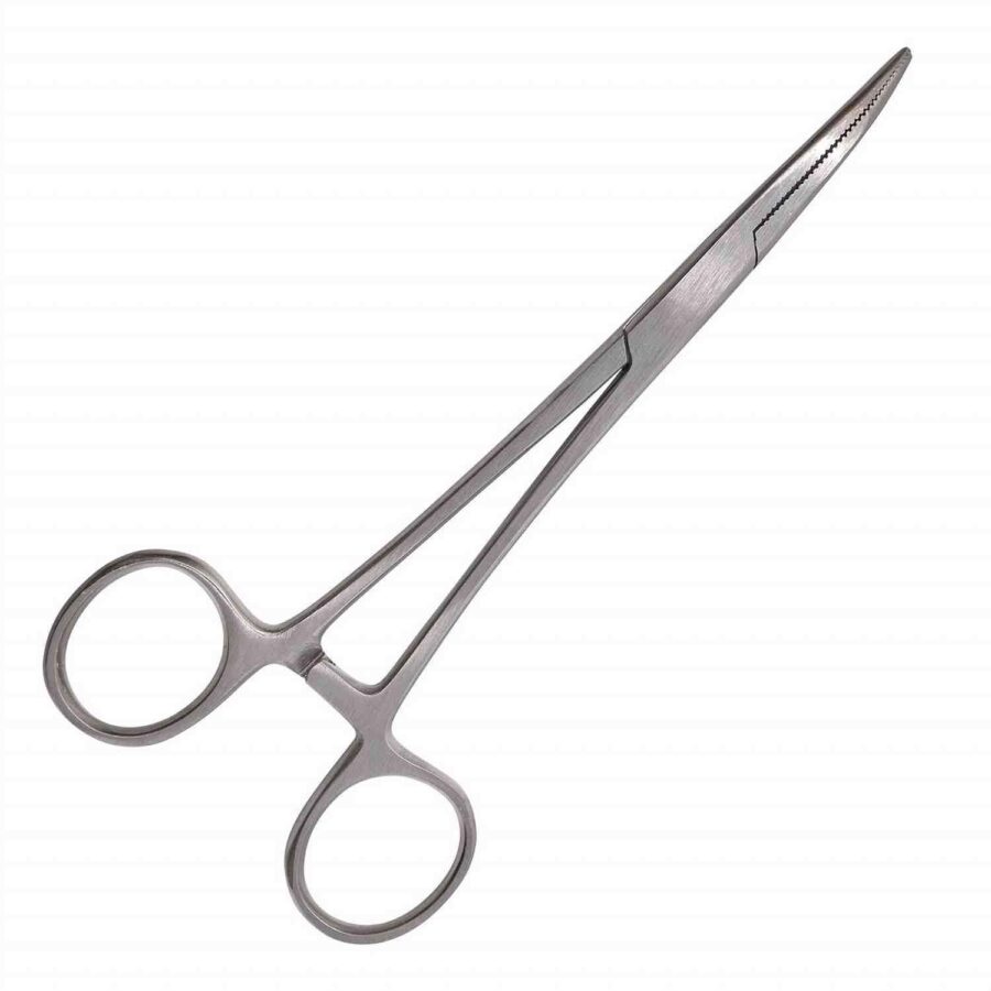 Axia Stainless Forceps - 6" Curved