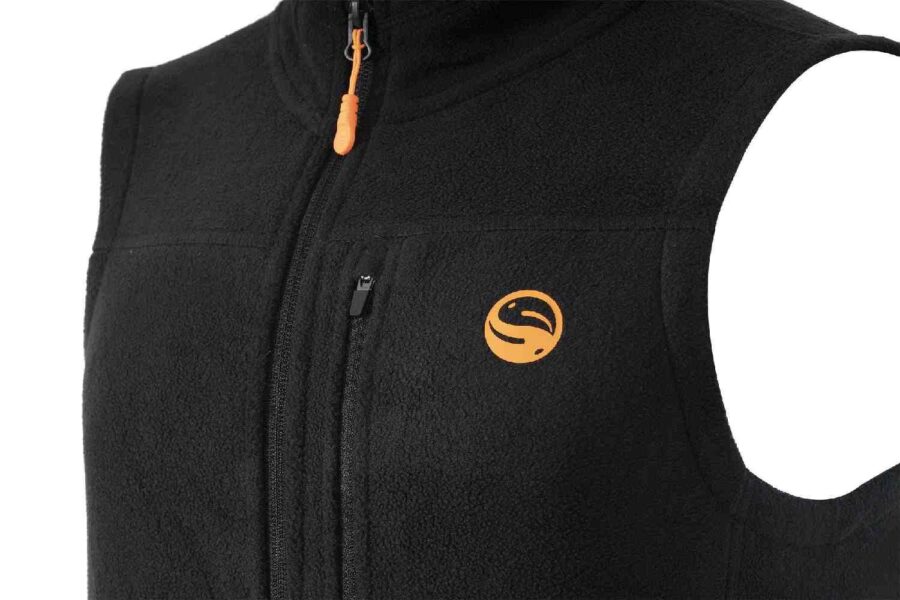 Guru Fleece Gilet - Black - Medium - Image 3