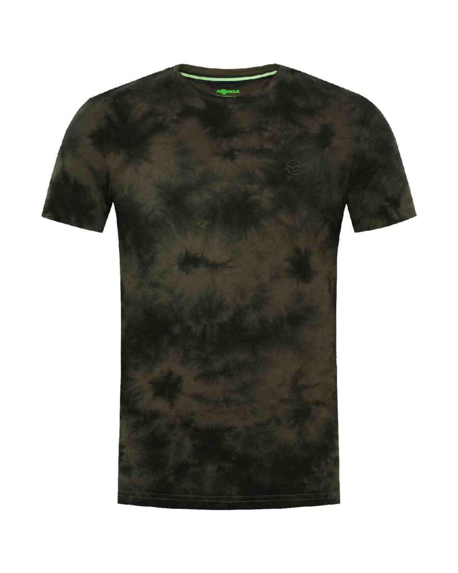 Korda Tie Dye Tee - Dark Olive