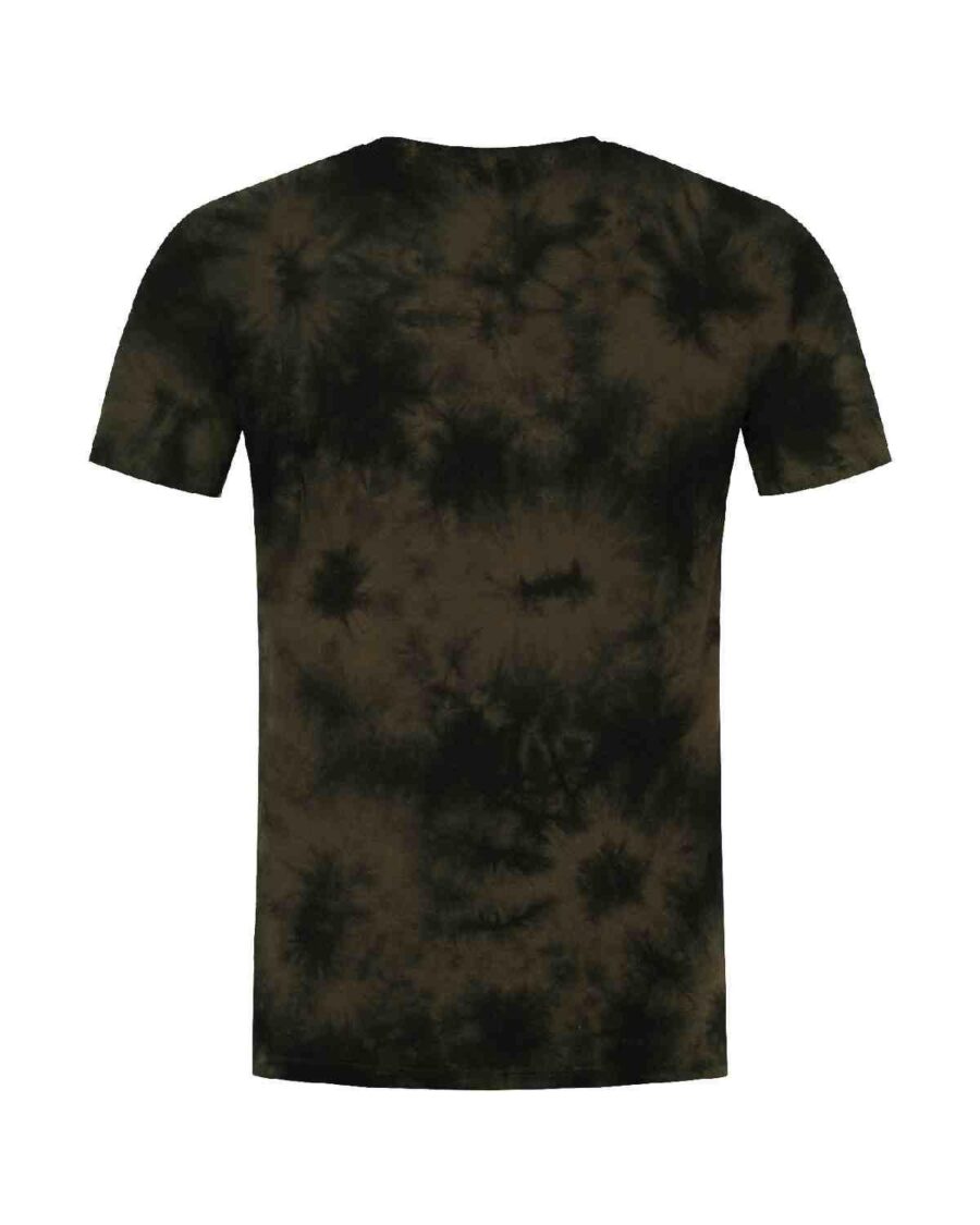 Korda Tie Dye Tee - Dark Olive - Image 2