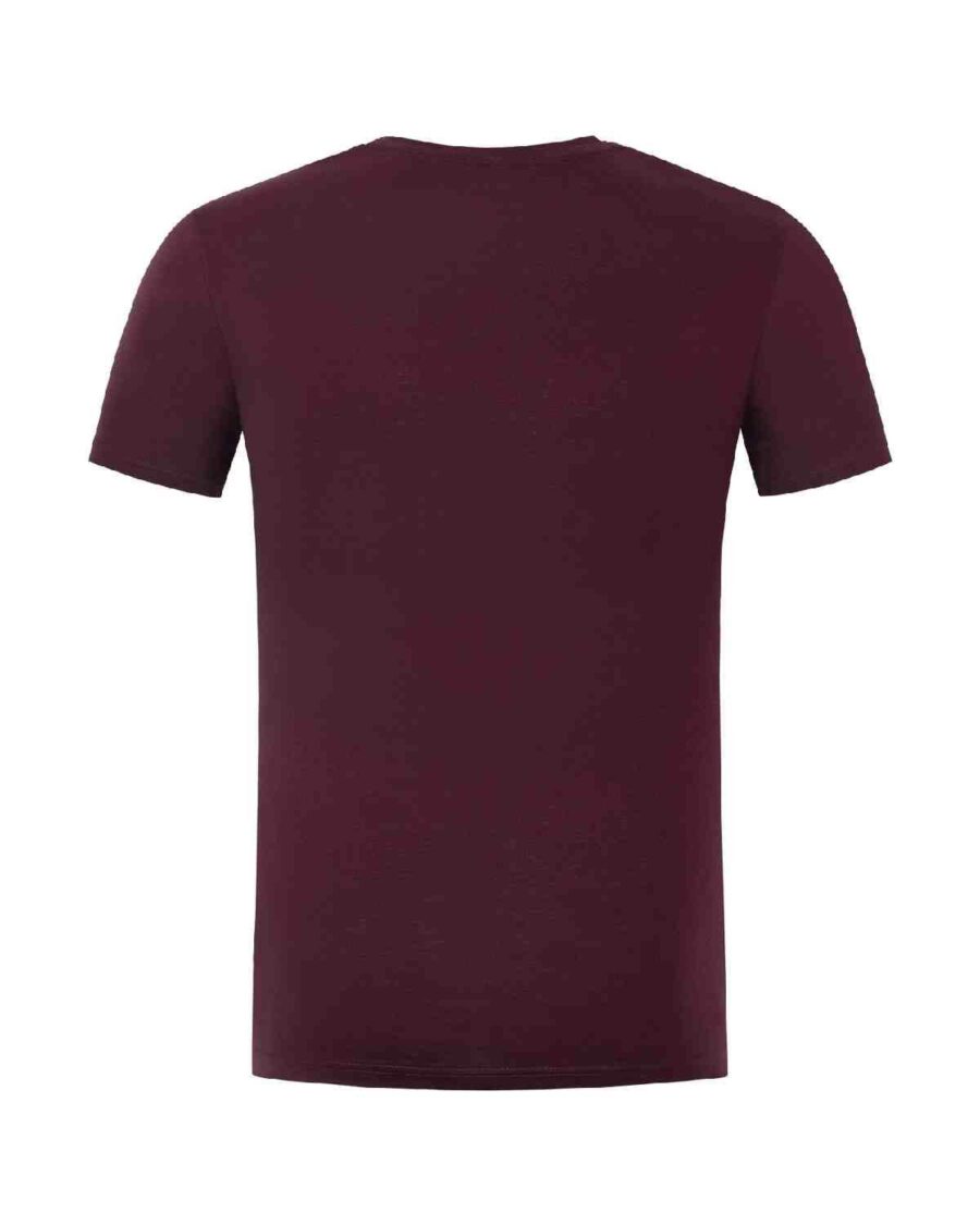 Korda Minimal Tee - Burgundy - Image 2