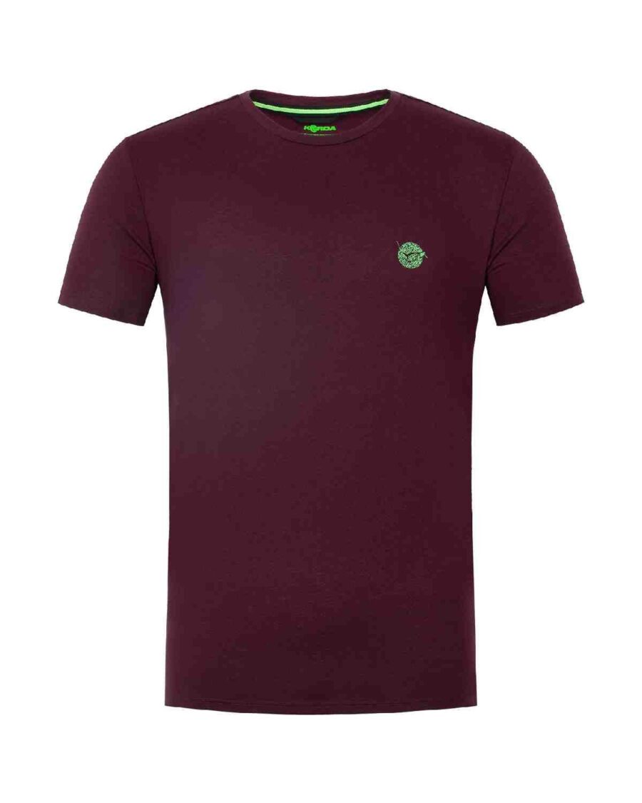 Korda Birdsnest Tee - Burgundy