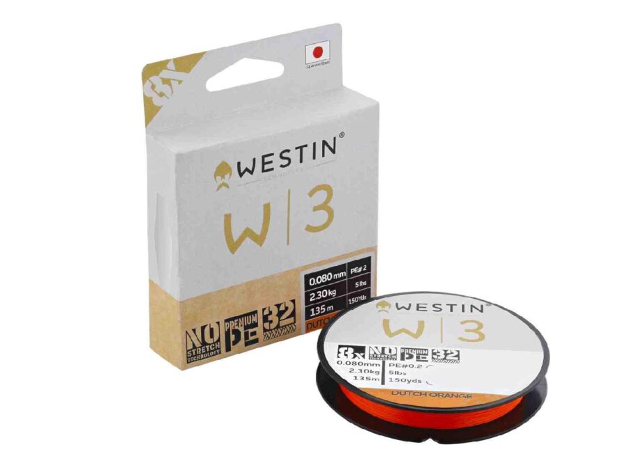 Westin W3 8-Braid Dutch Orange 135m