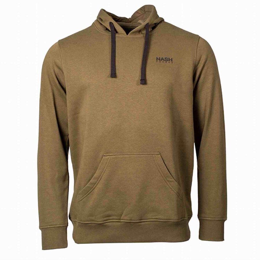 Nash Make It Happen Hoody Fish Logo - Green