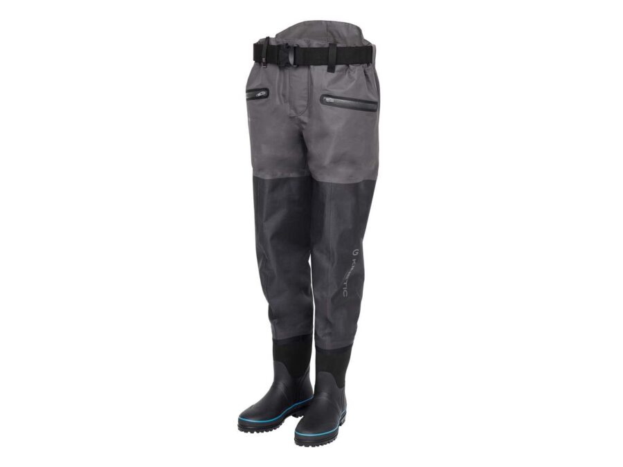 Kinetic X5 Waist Boot Foot Waders - Boulder Grey